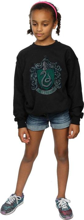 Image du produit Sweat-shirt en coton Slytherin pour filles (140, 146)