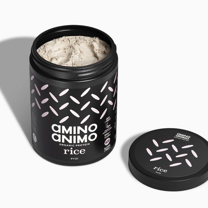 Actual product image Amino Animo Organic Protein Rice (Natural, 1 pcs., 500 g)