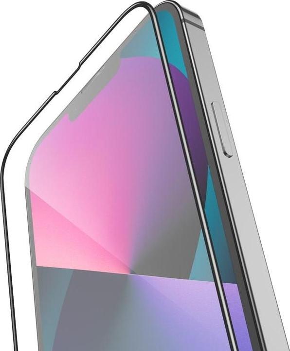 Produktbild PhoneLook 3D Tempered Glass Full Screen Display Schutzglas mit schwarzem Rahmen (1 Stück, Apple iPhone 16 Plus)