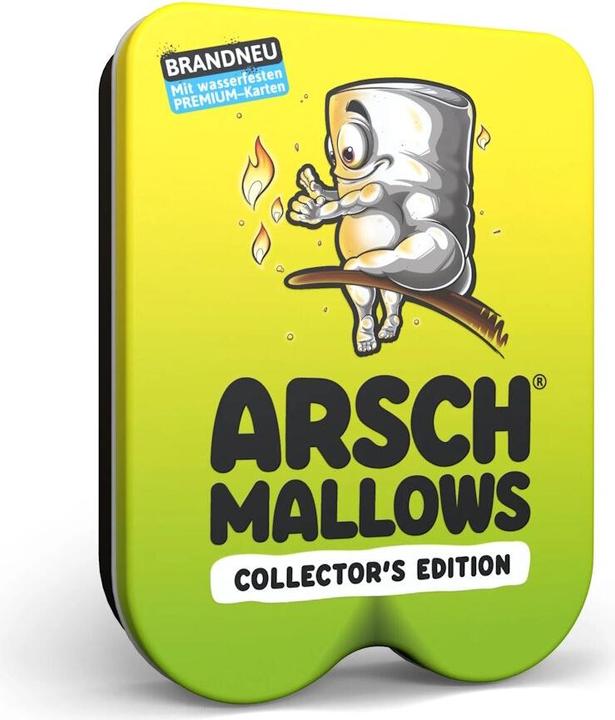 Produktbild Denkriesen ARSCHMALLOWS® - Collector's Edition – "Weniger frisst mehr." - Wasserfest