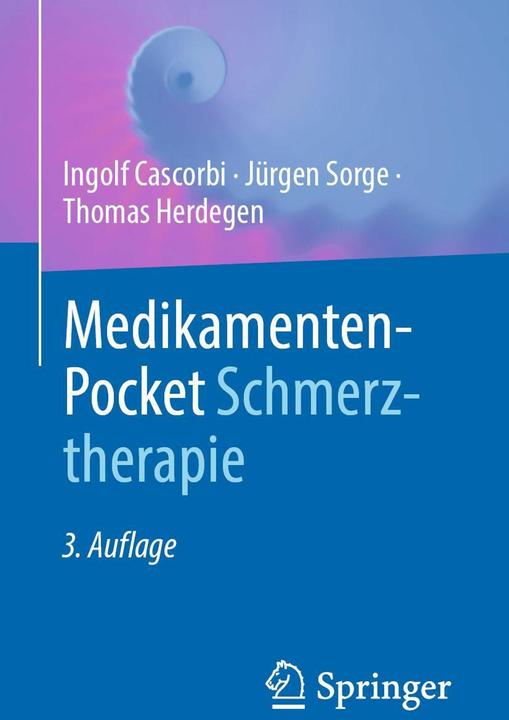 Immagine prodotto Medikamenten-Pocket Schmerztherapie (Tedesco, Ingolf Cascorbi, Thomas Herdegen, Jürgen Sorge, 2024)
