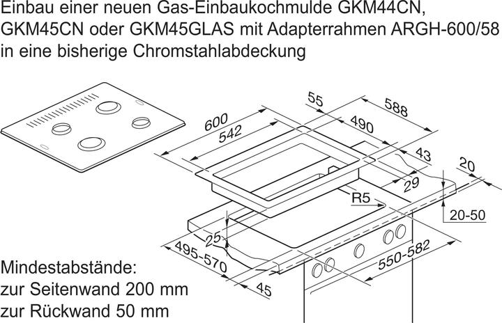 Produktbild Electrolux GKM45CN