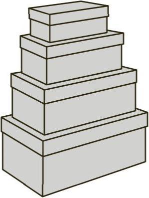 Actual product image Stewo Gift box (Gift box, 4 x)