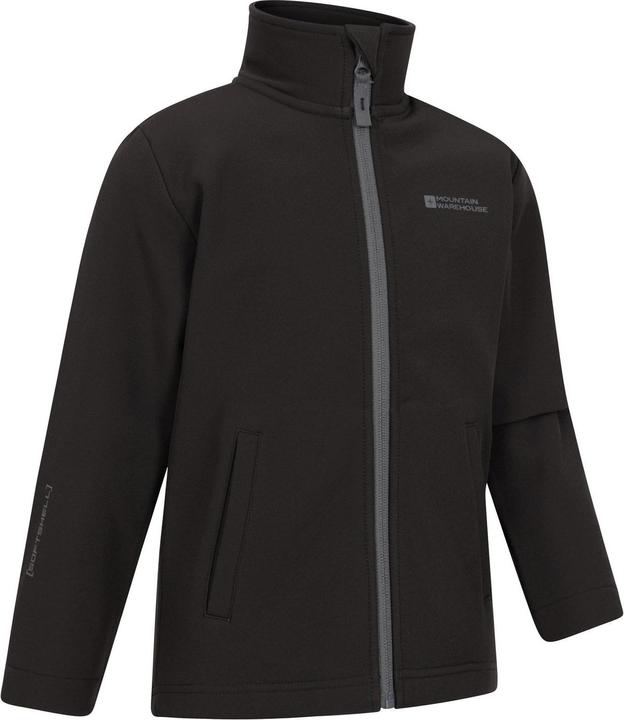 Actual product image Mountain Warehouse Childrens/Kids Grasmere Soft Shell Jacket (104)