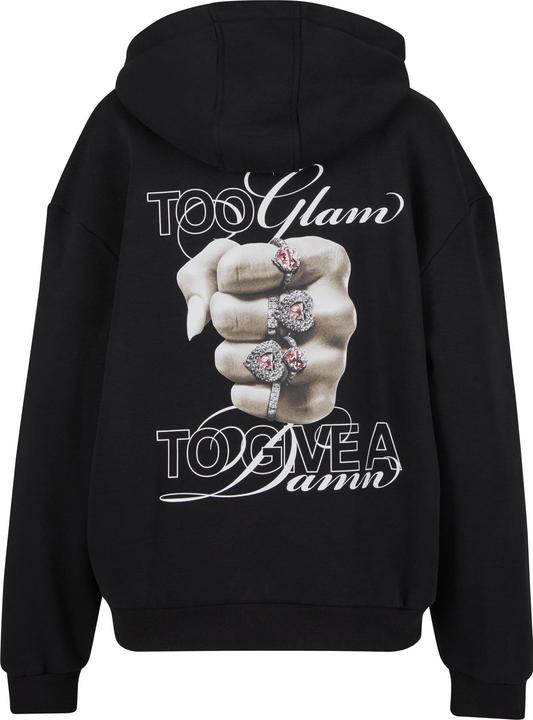 Actual product image Miss Tee Give A Damn Ladies Fluffy Hoody - 174147 (M)
