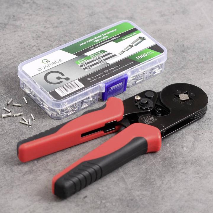 Actual product image Quadrios 23T034 Wire end ferrule range Uninsulated 1 set