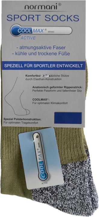 Produktbild Normani 2 Paar Coolmax Trekking-Funktionssocken (2er Pack, 43 - 46)