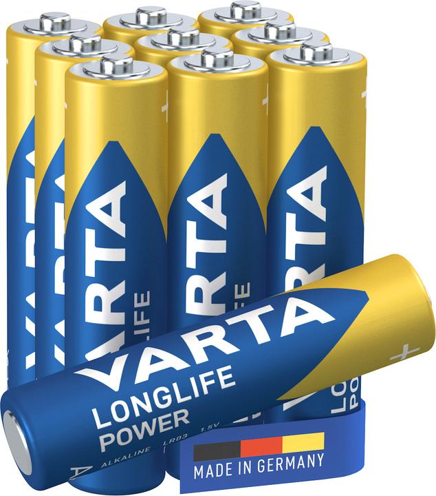 Actual product image Varta long-life power (10 pcs., AAA, 1240 mAh)