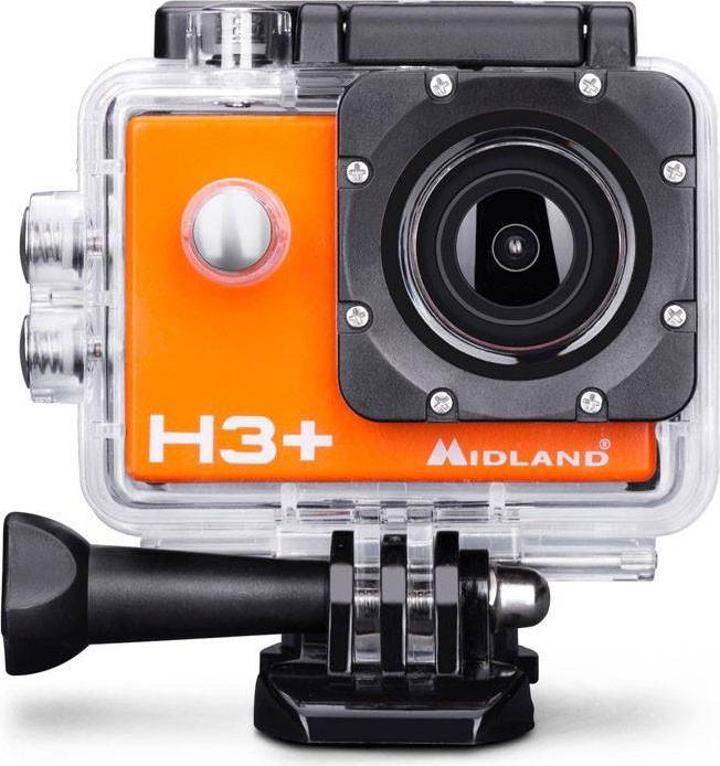 Produktbild Midland H3+ Dashcam Blickwinkel horizontal max.=120° Akku, WLAN (WLAN, Beschleunigungssensor, Akku, Eingebautes Mikrofon, Eingebautes Display, Nachtsicht, Full HD)