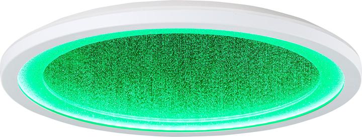 Produktbild Brilliant LED-Deckenlampe, Glitzereffekt, RGB, dimmbar, 2200lm, 3000-6500K, weiss (2200 lm)