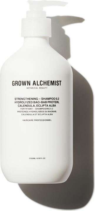 Image du produit Grown Alchemist Cheveux CROISSANTS - Shampooing fortifiant (500 ml, Shampoing liquide)