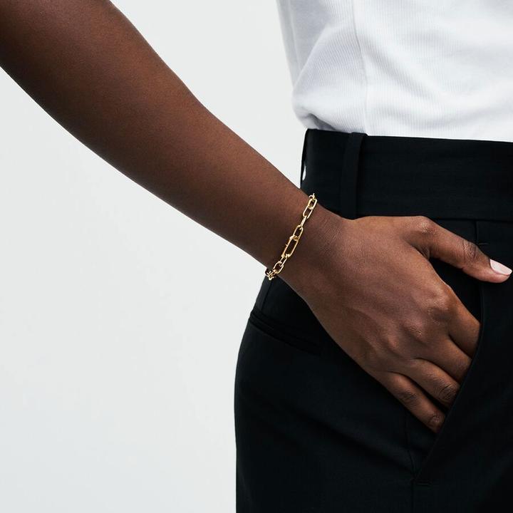 Actual product image Pandora Me Link Bracelet (17.50 cm, Metal, Gold plated)