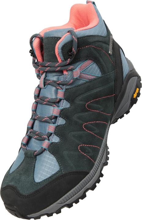 Actual product image Mountain Warehouse Womens/Ladies Rockies Extreme Suede Walking Boots (40)