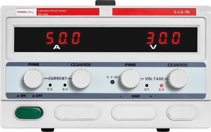Actual product image Stamos Laboratory Power Supply - 0-30 V - 0-50 A DC - 1,500 W