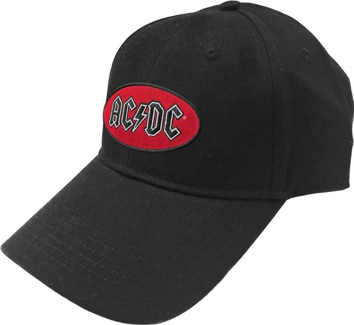 Actual product image AC/DC Unisex Adult Oval Logo Baseball Cap (One size)