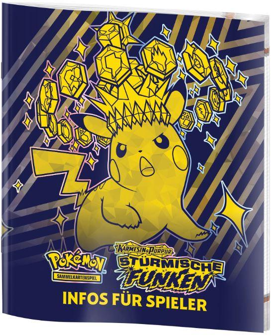 Actual product image Pokémon Surging Sparks (German, Elite / Top Trainer Box)