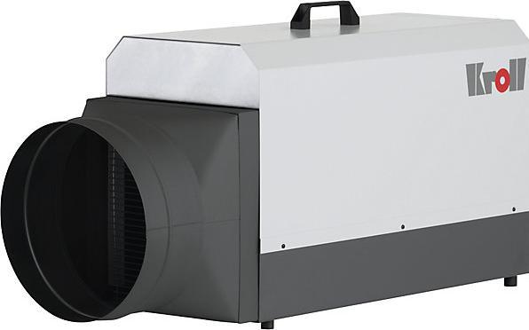 Image du produit Kroll Radiateur électrique, débit d'air 960 m³/h, CEE, avec raccordement de (18000 W)