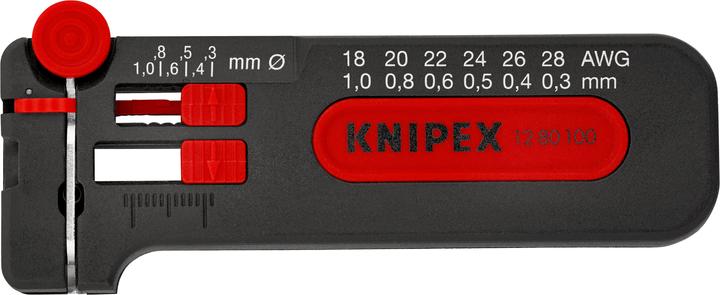 Actual product image Knipex Mini-Abisolierwerkzeug (100 mm)