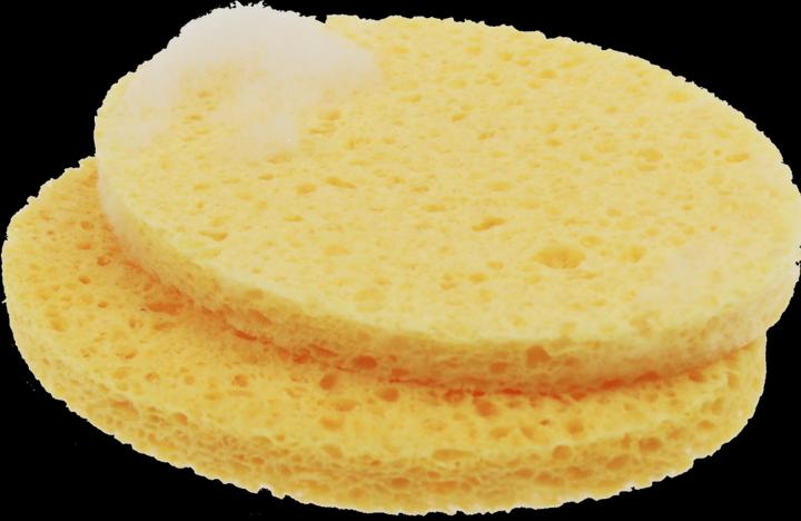 Produktbild Reinigungsschwämmchen, 2-er Pack, oval, Masse: 11,5 x 9 cm