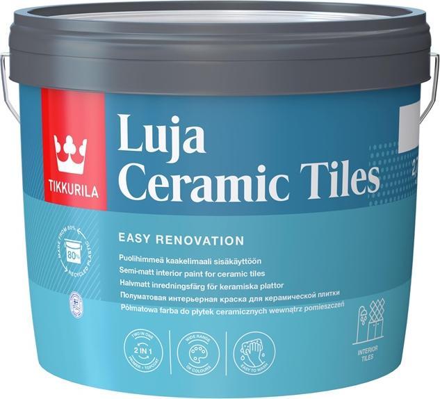 Actual product image Tikkurila Luja Ceramic Tiles A 2.7l (2700 ml)