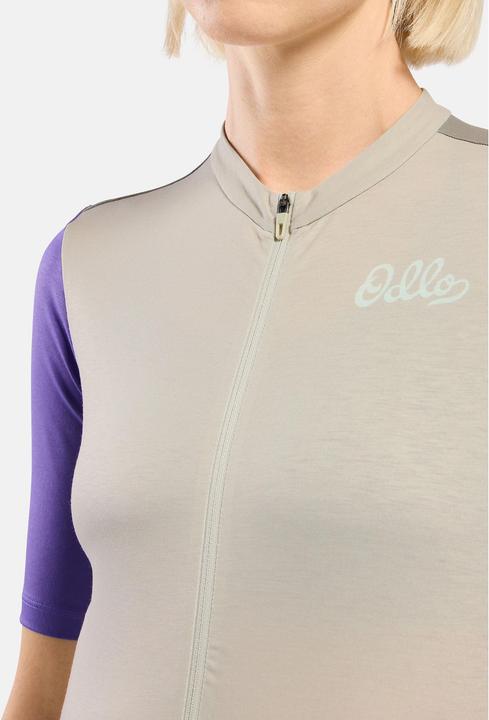 Image du produit Odlo Women's Essential Heritage Print Shirt S/S FZ (M)