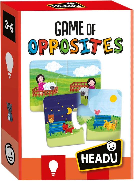 Productafbeelding Kies de puzzel tegenstellingen spel in de juiste volgorde