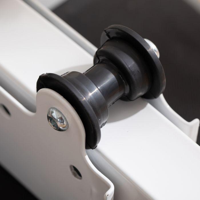 Image du produit Swisshandel24 2-in-1 Bauchtrainer, Bauchmuskeltrainer mit verstellbare Bauchmuskelbank Weiss