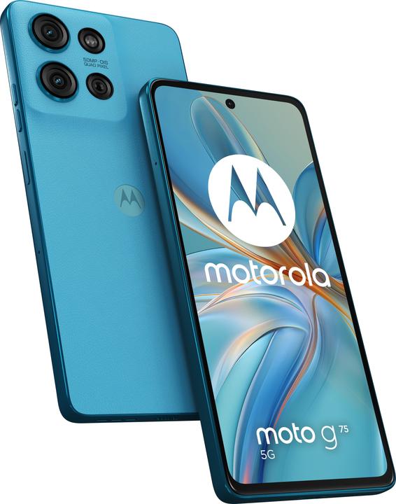Productafbeelding Motorola Moto G75 (256 GB, Blauw, 6.78", Dubbele SIM, 50 Mpx, 5G)