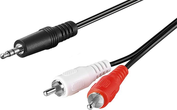 Goobay Cinch – 3.5 Klinke (3 m, 3.5mm jack (AUX), Cinch)
