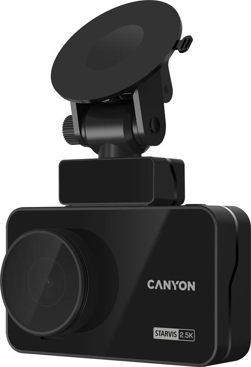 Actual product image Canyon DVR25GPS, 3.0&amp#039&amp#039 IPS (640x360), touch screen, WQHD 2.5K 2560x1440@60fps, NTK96670, 5 (GPS receiver, Built-in display, Wi-Fi, 2.5K)