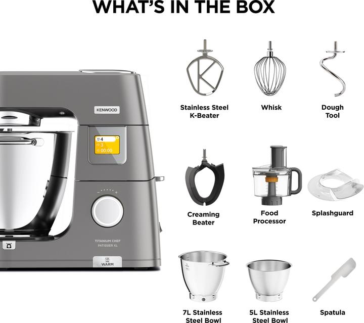 Kenwood Titanium Chef Patissier XL (1400 W)