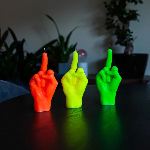 Produktbild Candle Hand F*ck you (1 Stk.)