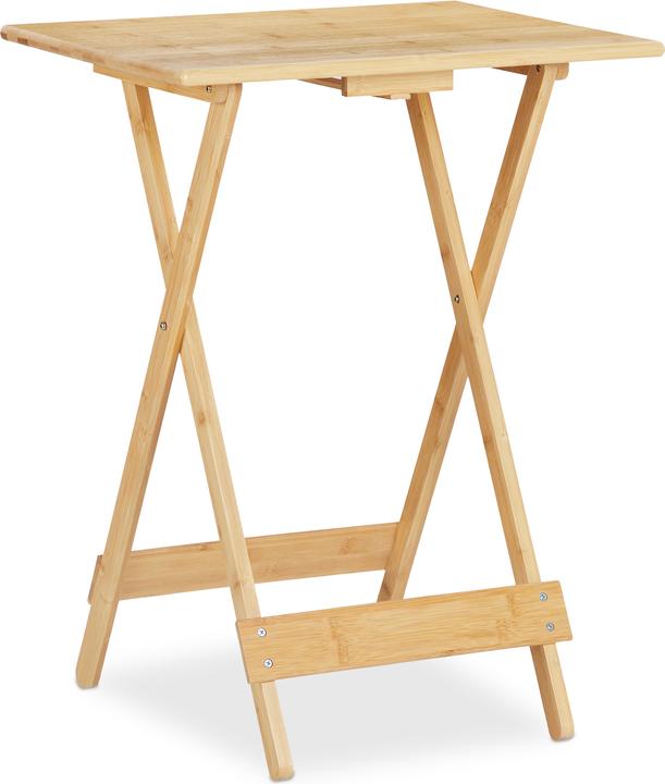 Immagine prodotto Relaxdays Tavolo pieghevole (48 x 38 x 63,5 cm)