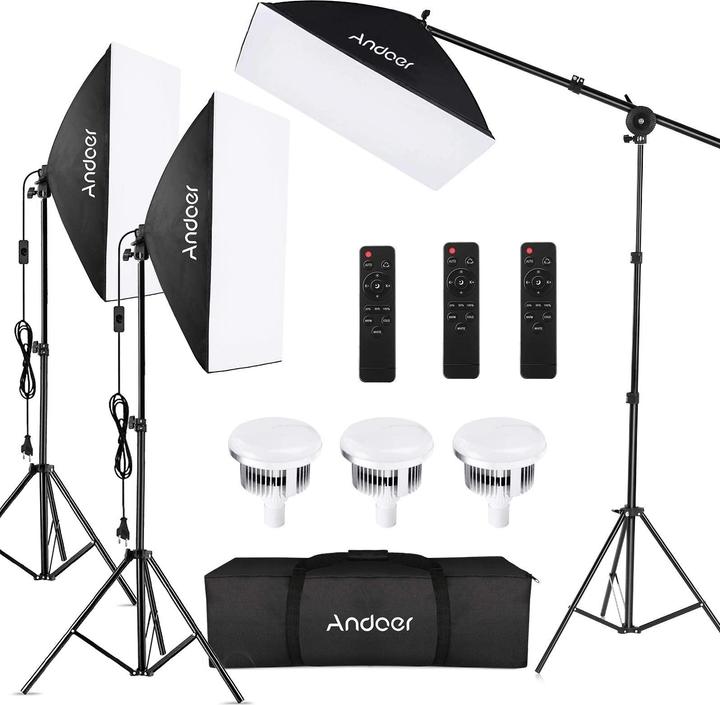 Produktbild Andoer Softbox-Beleuchtungsset 85 W (Softbox)