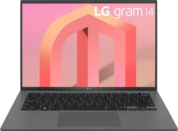 Actual product image LG gram (2022) 14Z90Q-G.AA79G 35.60cm (14")FHD IPS i7-1260P 16GB RAM 1TB SSD W11H (14", Intel Core i7-1260P, 16 GB, 1000 GB)