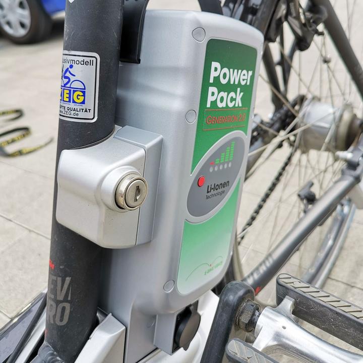 Immagine prodotto E-Bike-Vision Batteria per e-bike ad alte prestazioni Panasonic 26 Volt 20Ah 510 Wh (510 Wh, Batteria E-Bike)
