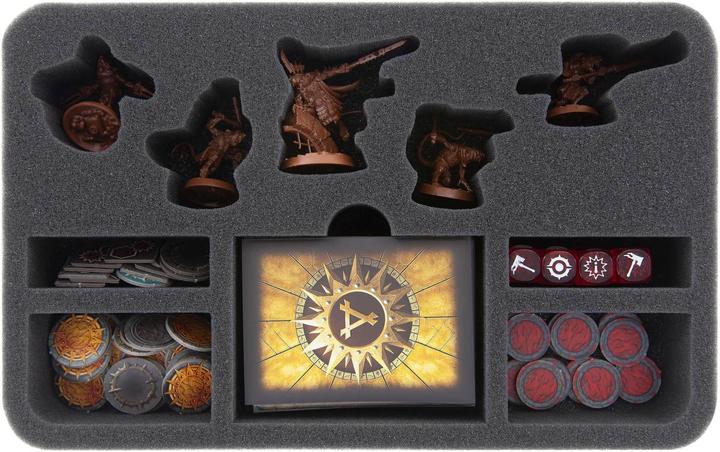 Produktbild Feldherr TRA31 - Transporter für Warhammer Underworlds: Shadespire + Nightvault (Schaumstoff)