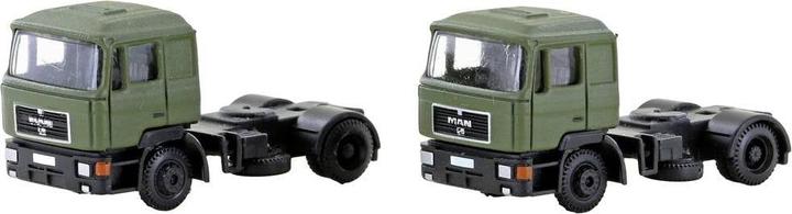 Produktbild Hobbytrain 2er Set MAN F90 SZM, 3-achsig, oliv