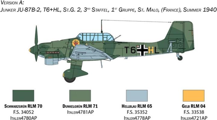 Immagine prodotto 1:48 Junkers JU-87B Stuka Bat.o.Brit.