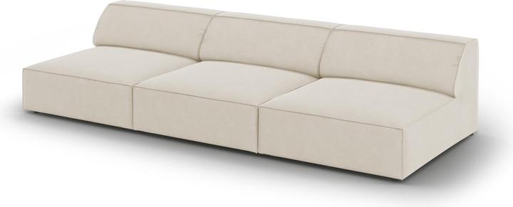 Actual product image Micadoni Velvet Sofa, "Jodie", 3 Seats, 240x102x70Made in Europe (2 person sofa, 3-seater, 4-seater)