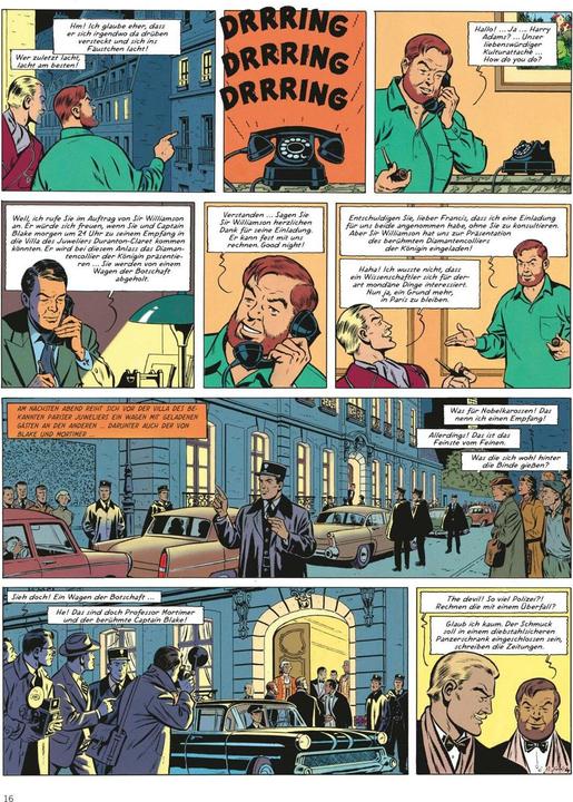 Image du produit Blake und Mortimer Bibliothek 7: Die Diamanten-Affäre (Allemand, Edgar-Pierre Jacobs, 2025)