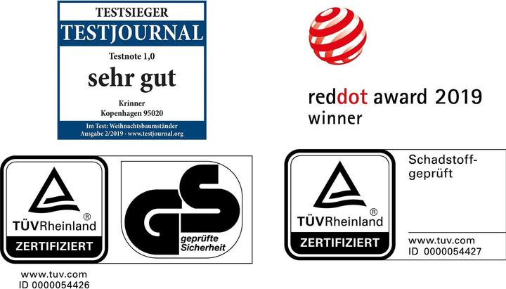 Actual product image Krinner Copenhagen