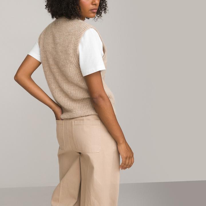 Image du produit La Redoute Collections Pull en alpaga mélangé (XL)