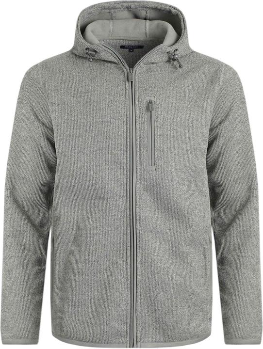 Weird Fish Lockie Fleecejacke Durchgehender Reissverschluss