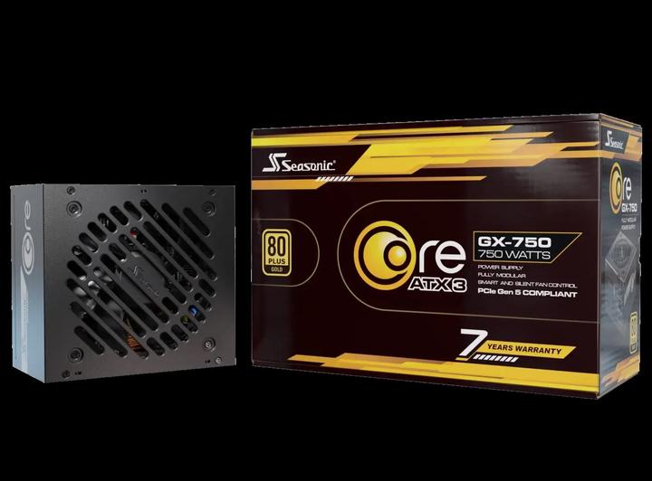 Actual product image Seasonic Core GX-750-V2 750W ATX3.1 black (750 W)