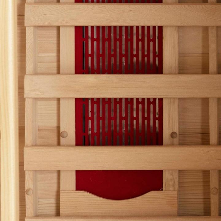 Immagine prodotto Home Deluxe Cabina a infrarossi IKENNA L - 153x110cm per 3 persone - Cabina a infrarossi con 2400 Watt