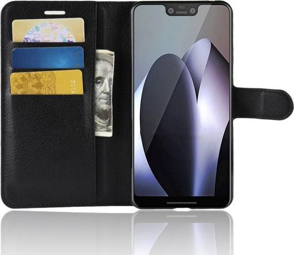 Actual product image MU Classic Litchi Leather Bookcover Series (Google Pixel 3)