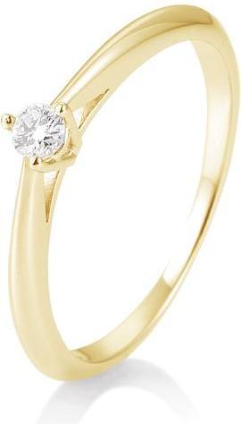 Produktbild Breuning Verlobungsring 3er Krappe (53, 585/14 K Gold)