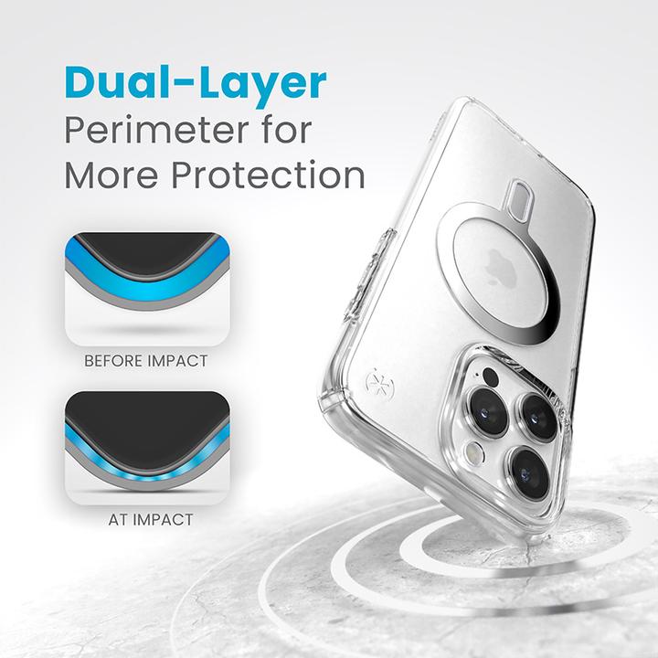 Immagine prodotto speck Presidio Perfect-Clear - cover posteriore per dispositivo mobile (Apple iPhone 15 Pro Max)