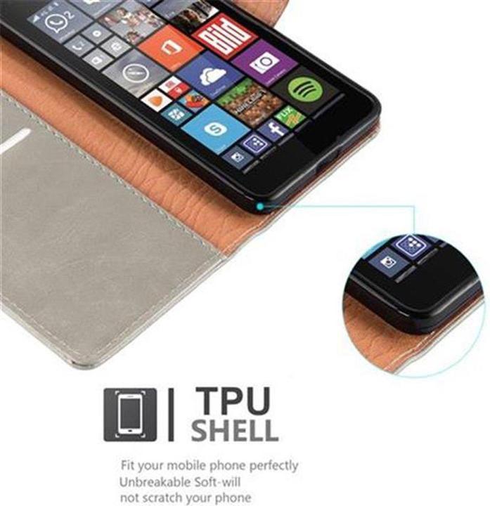 Image du produit Cadorabo Book Couverture de luxe (Microsoft Lumia 640)
